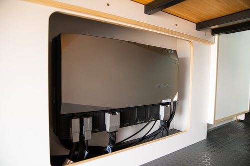 Vansmith EcoFlow power system detail
